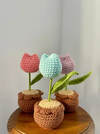 FLORES TEJIDAS A CROCHET
