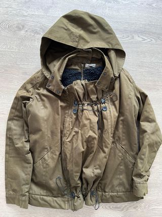 Abrigo porteo MOMAWO verde 4 en 1 Talla S