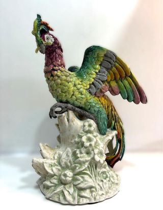 Mayólica Loro modernista Cerámica porcelana loza