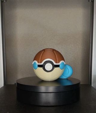 Pack Figura Squirtle y Pokeball 3D