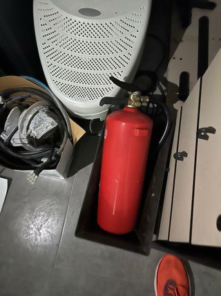 Extintor Vacío Rojo