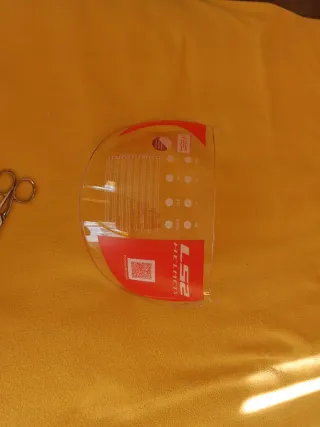 Visera LS2 Transparente Nueva Sin Estrenar!!