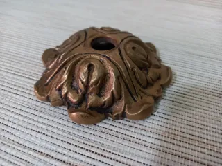 Rosetón Bronce Antiguo Flor