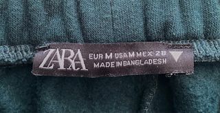 Pantalón jogger cargo verde talla M