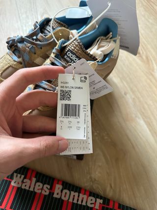 Adidas Samba X Wales Bonner “Nylon Samba” 36 EU