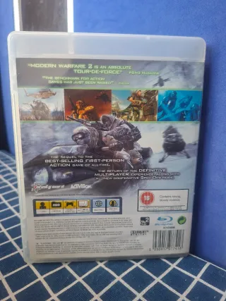 PS3 CALL OF DUTY MODERN WARFARE 2 ORIGINAL