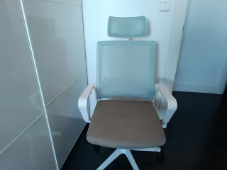 Silla de oficina ergonómica con ruedas