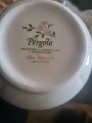 Juego de café de porcelana