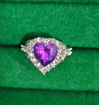 Conjunto bisutería collar, anillo y pendientes