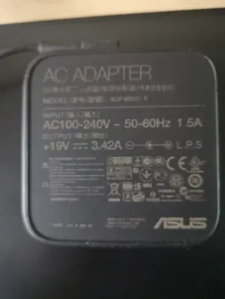 Portátil Asus Negro