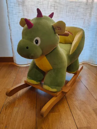 Balancín Dragón Peluche Bebé