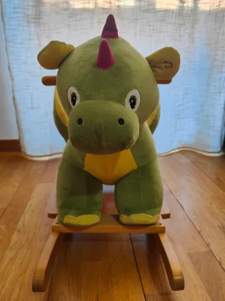 Balancín Dragón Peluche Bebé