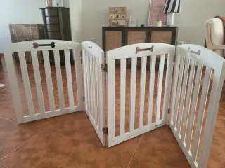 Barrera/valla para perros 207cm nueva