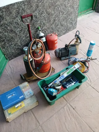 Equipo reparación de frío