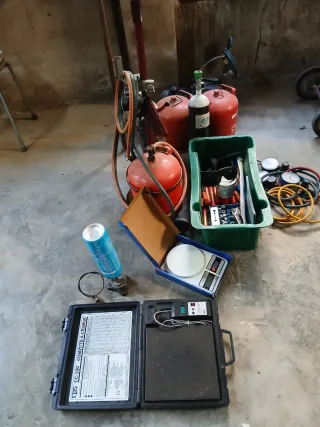 Equipo reparación de frío