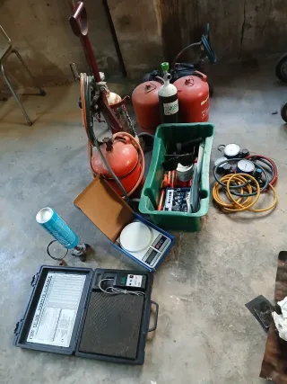 Equipo reparación de frío