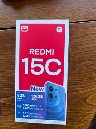 Xiaomi Redmi 15C 128GB Azul