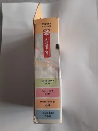 Set Pintura Textil Talens Art Creación Permanente