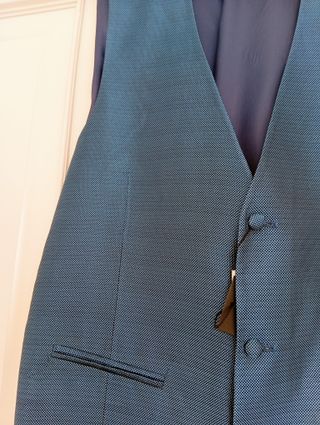 Chaleco Caballero Azul