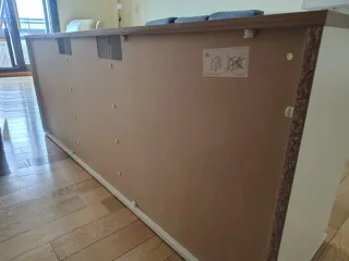 Mueble TV SKRUVBY Blanco