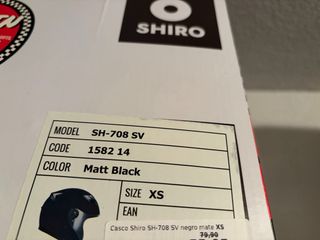 Casco SHIRO  y Guantes seventy