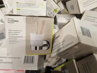 Soporte secador Livarno + vaso