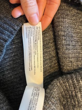 Jersey Massimo Dutti Lana Gris