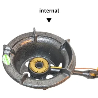 Fornello a Gas Alta Pressione Wok, salteados asiatici