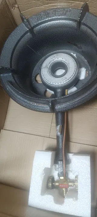 Fornello a Gas Alta Pressione Wok, salteados asiatici