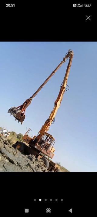 Excavadora Poclain 125 Case