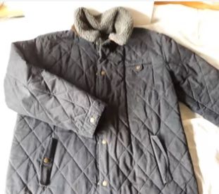 Cazadora DUSTIN Rombos ALGODÓN L-XL abrigo CHOLLO!