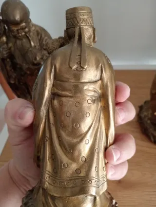 Conjunto Fu-Lu-Shou – 3 figuras de 19 cm