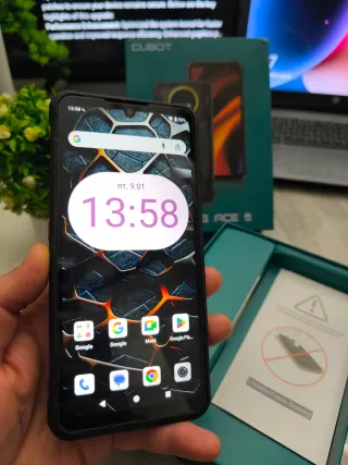 Cubot KingKong Ace 5 Nero/Arancio