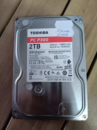 Disco Duro Toshiba P300 3.5" 2 TB SATA 3