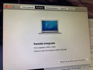 MacBook Air 2013 Plata