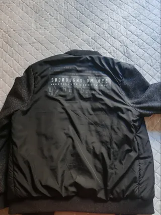 Chaqueta Brooklyn Negra y Gris