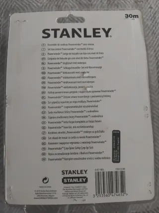 Stanley Trazado con tiza y nivel 30m