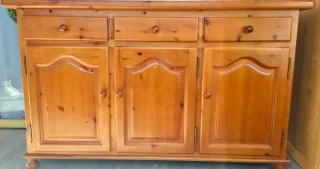 Mueble Castellano 3 Cajones y 3 Puertas