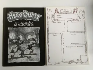 Heroquest Kit Diseño Mazmorras MB