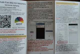 Kit 3 Telecamere di Sicurezza Wireless 1080P Nuove