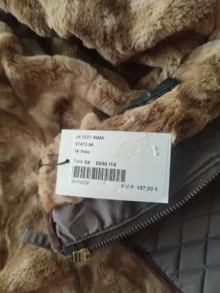 Chaqueta Buccino Talla 54 Marrón con Etiqueta
