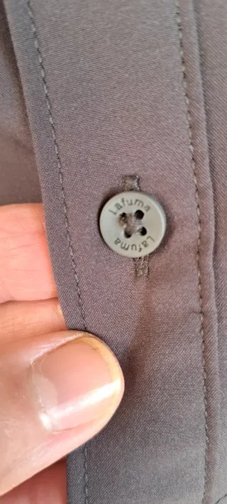 Camicia da escursionismo Lafuma grigia