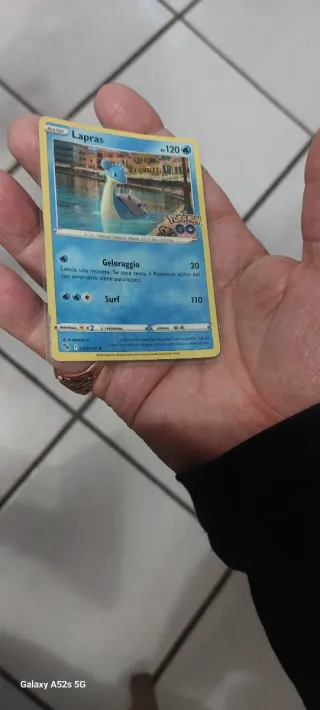 Carta Pokemon Lapras Holo Base