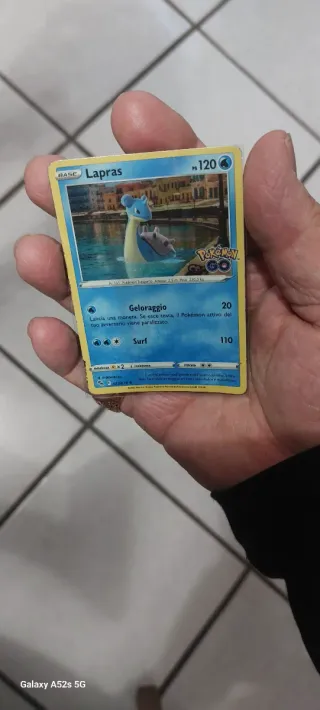 Carta Pokemon Lapras Holo Base