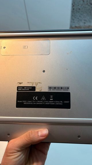 Portátil Medion AKOYA Negro  Excelente