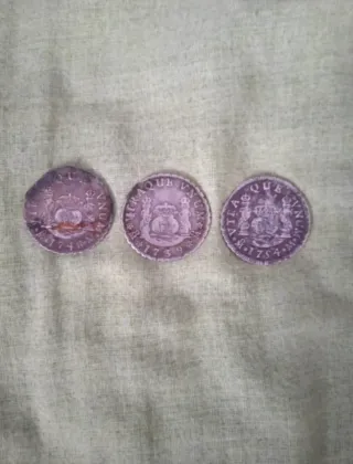 Lote de Reales de Plata Antiguos