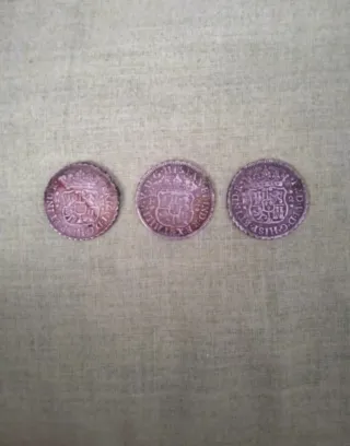 Lote de Reales de Plata Antiguos