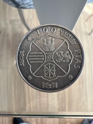 Moneda 100 Pesetas Franco Plata 1966