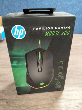 HP 200 Pavilion Raton Gaming USB 3200dpi