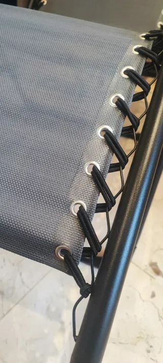 2 Silla Tumbona Plegable Exterior e Interior